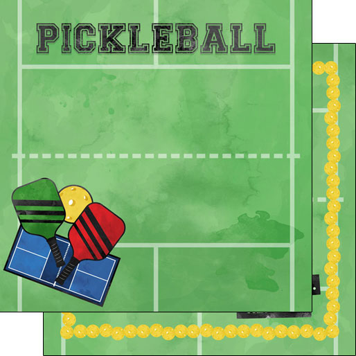 Stamping Station - Pickleball Watercolor Paper